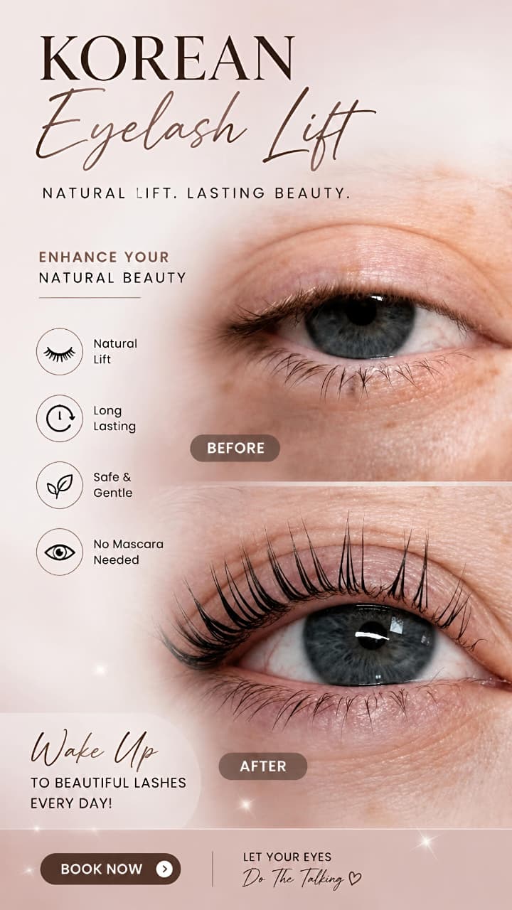 Korean Eyelash Lift
